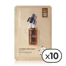 CNP 차앤박 비타 에너지 앰플 마스크 팩 x 10매, 1개입, 10개