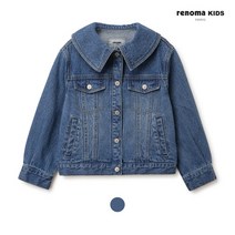 레노마 키즈 여아빅카라데님자켓 R2313J063 36