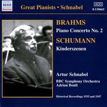 [CD] Artur Schnabel 브람스: 피아노 협주곡 2번 / 슈만: 어린이 정경 (Brahms : Piano Concerto Op.83 / Schum...