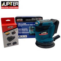 주피터 충전 원형 샌더 본체만 밀워키 배터리 호환 베어툴 무선 샌딩기 광택기 연마, 주피터 원형샌더 본체만+밀워키 젠더 DM18M