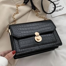 슈퍼라인백 대학생가방 SL355 핸드백 미니핸드백 뱀피무늬 여성가방 6W91743E 블랙 아이보리