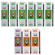 문화연필 더존 연필, 12개입, 3H