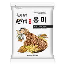 힘찬농부오달봉 2022년산 햇곡 국산 홍미 적미 붉은쌀 진도홍미, 1포, 4kg(2kg+2kg)