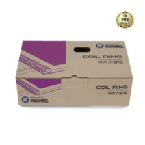 카피어랜드 코일링 3:1 2kg 60p, 28mm, 투명