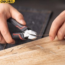 델리 고강도 탄소강 고급형 크롬강철 니퍼 리빠 니뻐 니빠 플라스틱 정밀 전선 절단 전선 6인치 7인치