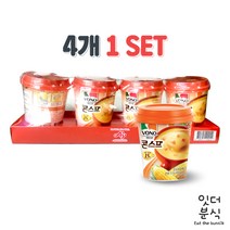 보노 콘스프 컵 19g x 4개 농심 한컵