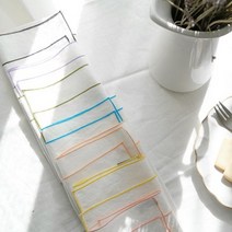 레인보우 네추럴 린넨 냅킨 7컬러.메종텍스타일, 옐로우