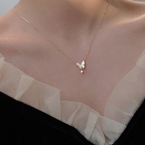 KORELAN심쿵 핏!여름 웨어러블 925 실버 목걸이 쇄골 체인 인스타그램 여성 소외 디자인 감각