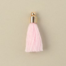하이동대문 실캡 골드(소) 태슬 장식, 1세트, 핑크
