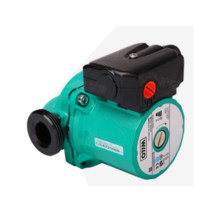 온수 보일러 워터 펌프 순환 모터 캠핑카 바닥 난방, 조합+전원코드 RS15/6 철 펌프헤드