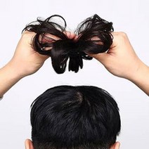 남자 정수리 커버 가발 부분 O형 투블럭 통 남성 papa0921*146540502hx, 1, 본상품선택, 본상품선택