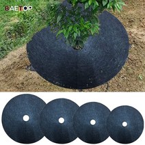 수목 보호대 보온재 나무 월동준비6 크기 부직포 뿌리 덮개 링 잡초 장벽 두꺼운 보호대, 2팩 82cm