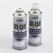 일신 스테인레스 스틸 세척 광택제 SUS-CARE T-1 세척제 연마제 금속광택, 1개, 420ml