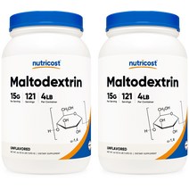 말토덱스트린 파우더 4lb 2병, 단품