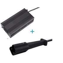 전기 스쿠터 부품 Ez-Go EZgo TXT 마라톤 83-94 SB50 앤더슨 스타일 플러그 용 36V 5A 배터리 충전기, 03 카키
