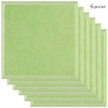 흡음판 흡음 부스 실내 방음벽 홈 뮤직 스튜디오용 음향 처리 패널 방음 벽 개, 27-Fruit green