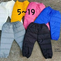 방수바지 유아 아동 주니어 패딩바지 스키바지