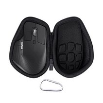 Logitech MX Master 3 3S 고급 무선 마우스용 co2CREA 하드 케이스 교체 그라파이트 블랙, 흑연 블랙 케이스, 마스터 3/3S용 케이스