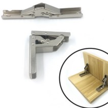 다필요해 접이식 선반 경첩 90도 폴딩 꺽쇠 벽선반 브라켓 받침대 지지대, 단품, 1개