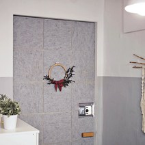 드림보드 흡음재 차음재 Set 셀프 DIY 현관문 방음재 1x2.1m 25t, 연베이지