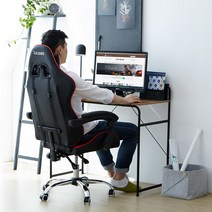 베스트리빙 레전드 발받침 침대형 게이밍 사무실 학생 중역의자 4color, 블루
