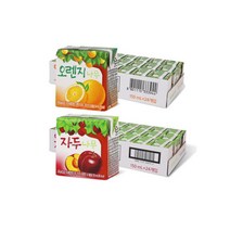 서울우유 오렌지나무 자두나무 150ml 24입+24입 2박스, 오렌지나무자두나무 150ml 24입+24입