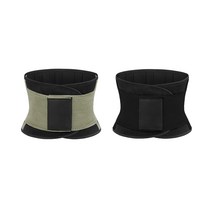 1+1 에클리츠 더블밴드 허리보호대 복대 척추지지대 디스크보호대 골반보호 헬스밸트, 아이보리+블랙