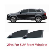 자동차 스타일링 액세서리 차양 자동 UV 보호 커튼 사이드 윈도우 메쉬 선 바이저 창 필름 2 개, 2pcs Front SUV