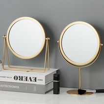 인테리어 소품 메이크업 화장거울 골드, A타입
