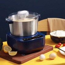 반죽 빵발효기 제빵기계 도우콘 제빵기 식빵 다기능, 블루 5L
