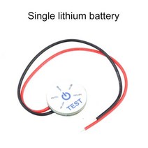 Led 레벨메타 오디오디스플레이 LED조명 1 2 3 4 5 6 7 리튬 배터리 용량 테스트 전력 레벨 표시기 전동 공구 충전 용 조명 디스플레이, 없음, 1S For Lithium