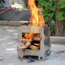 백패킹 용 접이식 휴대용 캠핑 스토브 / 난로 화로