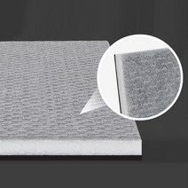 녹음실 실내 부스 음악학원 셀프시공 접착식 차음 흡음 방음재 보드 500x500mm 30T, 베이지