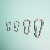 강철 스텐 비너 안전비너 모음 / 단조팩 호환 캠핑 텐트 타프 해먹 등산 고리, 안전 강철비너