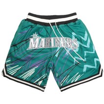 NBA MARINERS 그린 농구팬츠 헬스반바지 B204