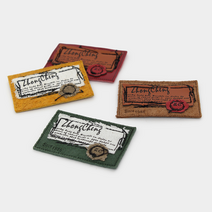 소잉데일리] 가죽라벨 모음_ 워싱라벨/ 빈티지 라벨, 1986_ 레드 77177, 05. 빈티지 라벨 3000