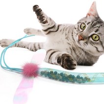 메롱스틱 고양이 막대 캣닢구슬 밍크샤무드 무릎냥이 놀아주는법, 힐링타임 캣닢구슬 메롱스틱 밍크샤무드