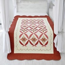 매직크린 오리엔탈 워싱 면 카페트 러그 레드160X210, 단품