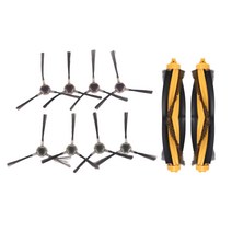 Youmine Ecovacs Deebot M81 DM81PRO M85 M88 OZMO 930 DR95 DR96 DR97 DR98 진공 청소기 용 8 pcs 사이드 브러시 + 2 메인, 스위퍼 액세서리