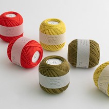 [DARUMA] 다루마 레이스 #20 (crochet thread) 50g 코튼실 다루마레이스, 2 크림