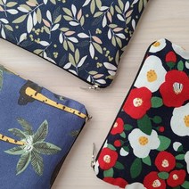 생리대파우치만들기 바느질재료 동백 외 디자인선택.나미꼬의퀼트카페