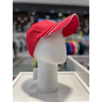 루이까스텔[NC강남] 22F/W LOUIS CASTEL 여성 골프모자 아이루카 자수 와펜 샌드챙 라인 포인트 볼캡, 레드(R)
