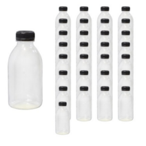 서울패키지 우유 투명 페트병 35p, 블랙, 500ml