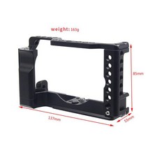 소니 A92 A9II A6600 DSLR 사진에 대 한 알루미늄 카메라 케이지 캐논 M6MARKII M6MARK2 M6 II에 대 한 안정제 조작 보호 케이스, for M6markII, 03 for M6markII