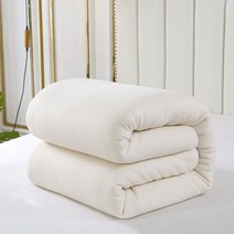 목화솜 이불 손님 겨울 목화솜요 한파용 중력 침구 따뜻한 포근한 호텔 두꺼운 순면 한겨울 기숙사 천연