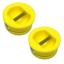 2PCS 서핑 보드 가죽 끈 Legrope 플러그 서핑 shortboard longboard Kiteboarding SUP 가죽 끈 플러그, 02 YELLOW