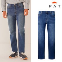 PAT 중청 레귤러핏 데님 팬츠