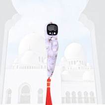 카운터기 SXH5136 대리석 컬러 전자 탈리 카운터 LED 경고음 기도 디지털 Tasbih 비즈 묵주 공장 도매, white