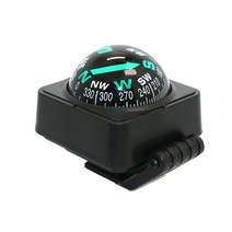 차량용 악세사리 접착식 원형볼 나침반 독도법 캠핑장비 아웃도어 트레킹준비 조난예방 산행도구 라이딩