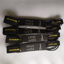 해외 DK 서핑 보드 풋 리시 6 10 피트 7mm TPU 로프 블랙 스트레이트 가죽 끈 간단한 포장 포함, 02 7 ft